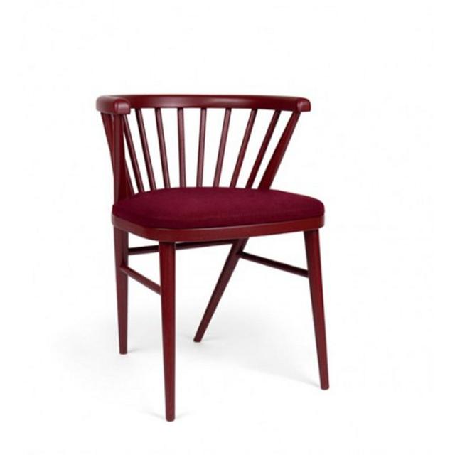 Bette Stick Back Side Chair With Upholstered Seat