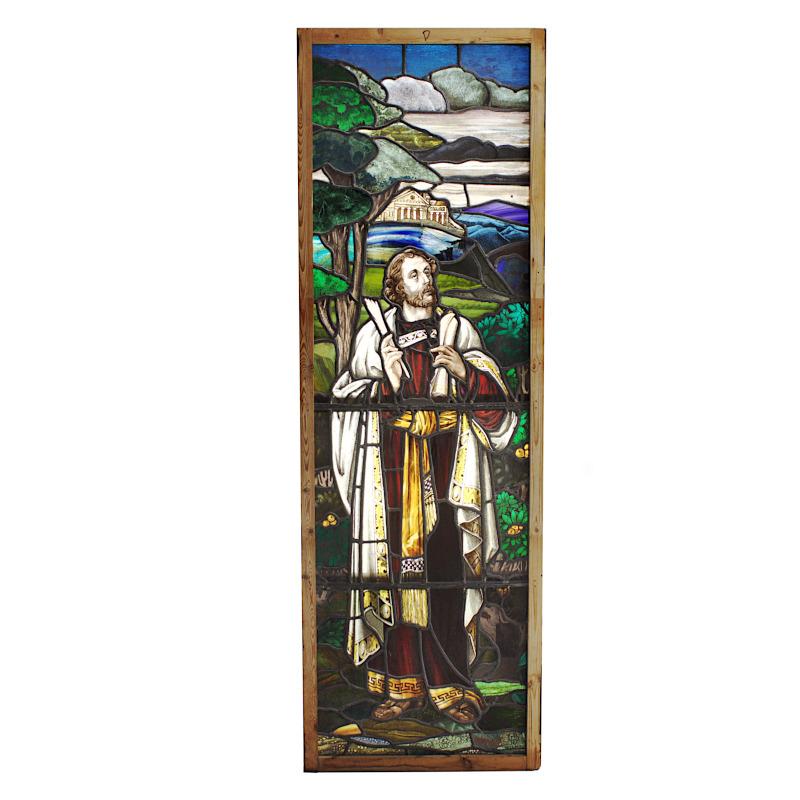 Antique Religious Stained Glass