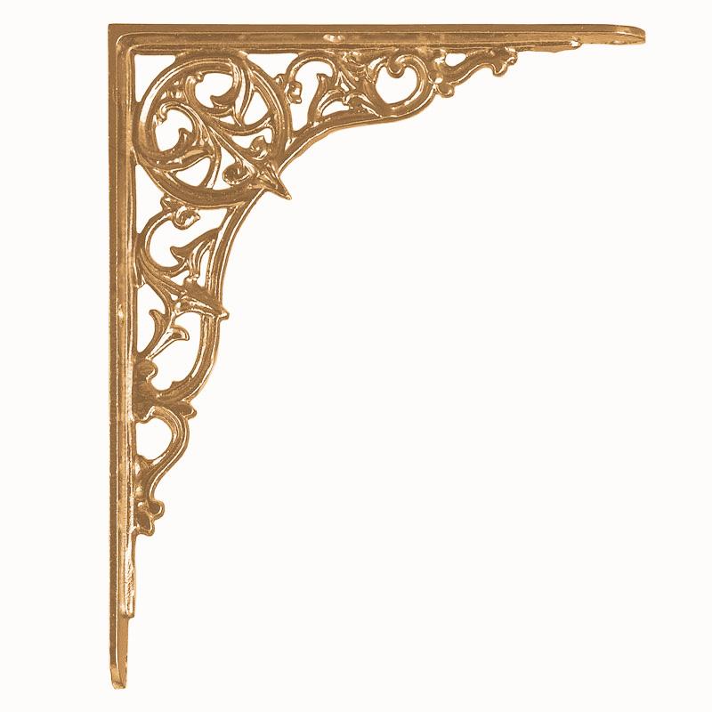 Cast brass bracket Image 1