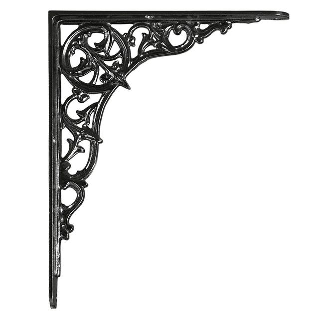 Cast iron bracket (black only)
