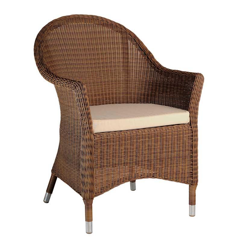 ATFUOF722 San Marino curved top armchair