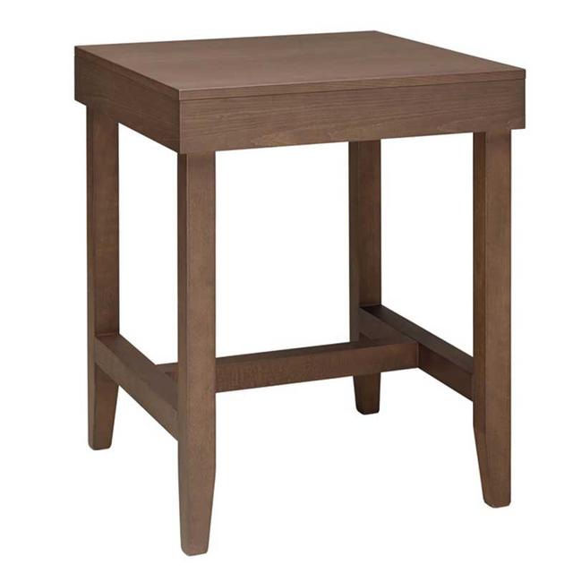 High Dining Table In Solid Beech, 910 x 910 mm