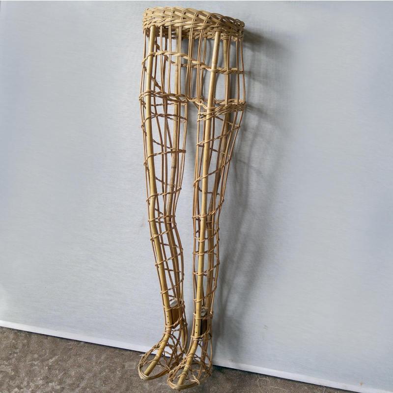 Vintage wicker trouser dummy Image 1