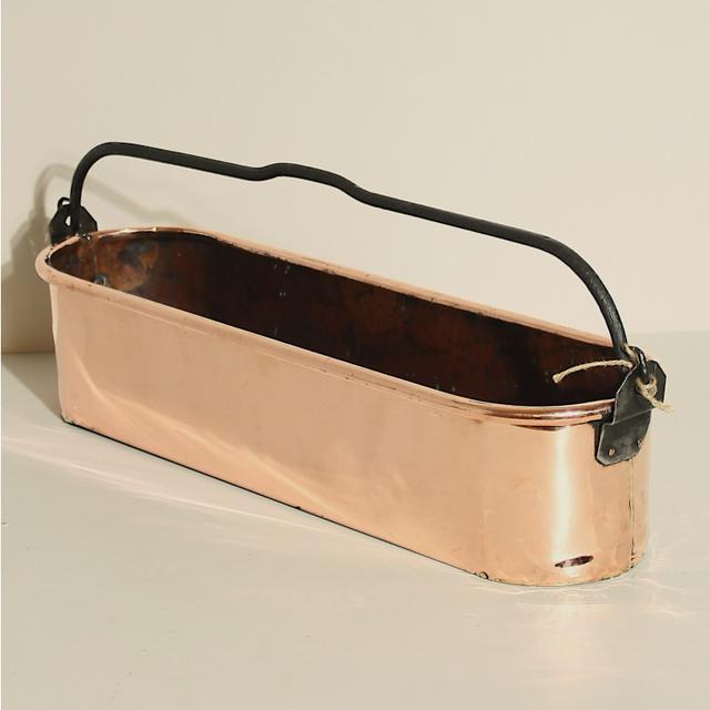 Antique Copper Fish Kettle