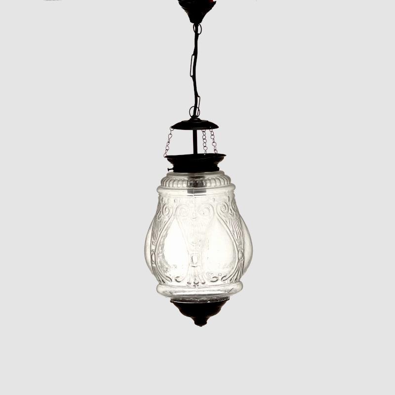 Metal and glass pendant Image 1
