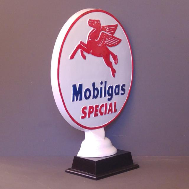 Aluminium Mobiloil Sign