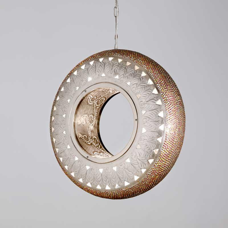 Amber ring pendant Image 1