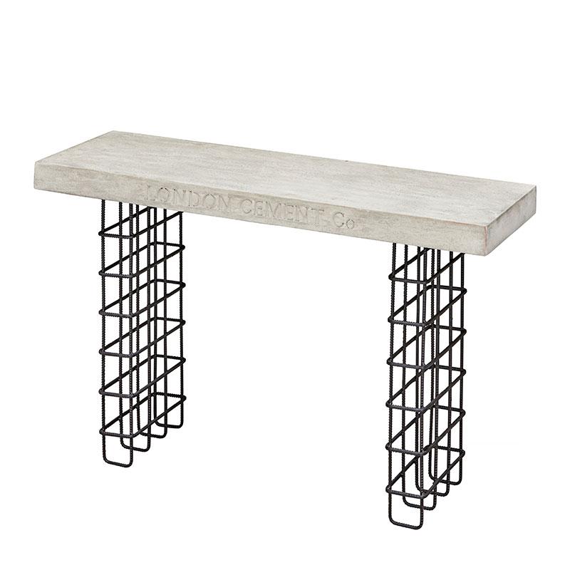 London Cement Co. console table Image 1