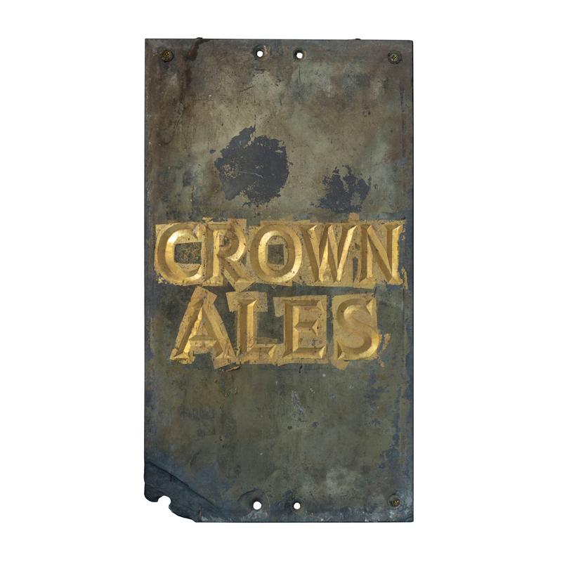 Crown Ales Sign