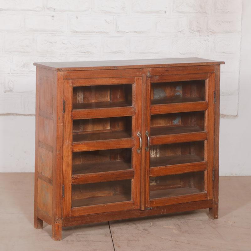 Teak Display Cabinet