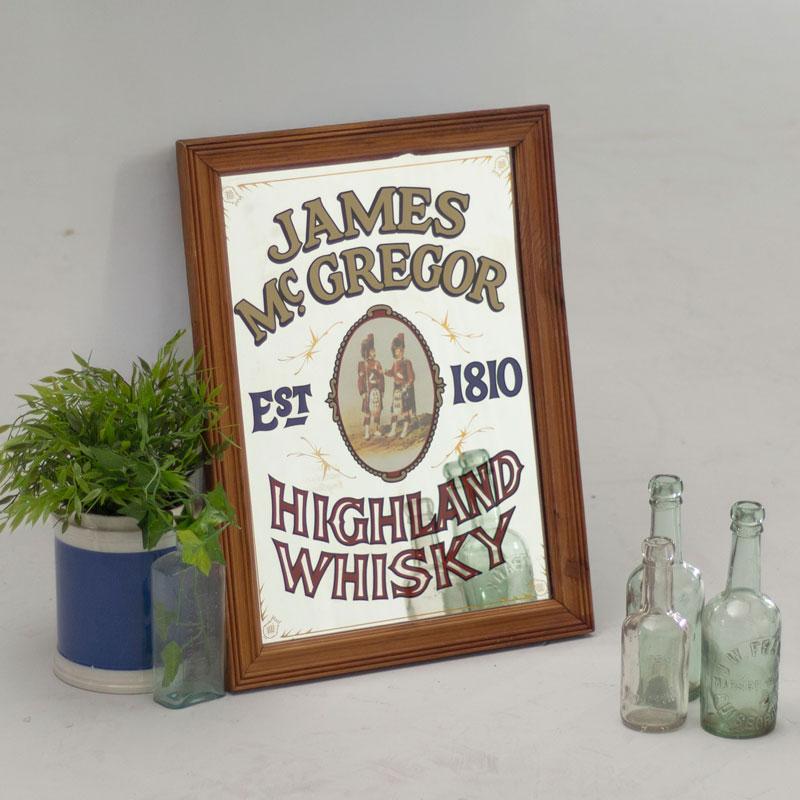 McGregor Whisky Pub Mirror