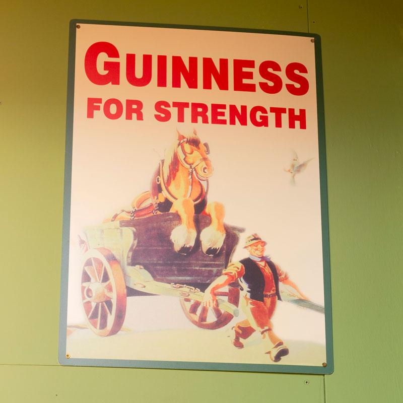 Stout strength sign