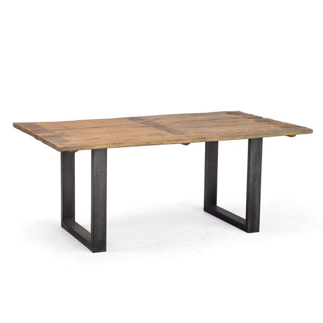 Reclaimed Teak Factory table