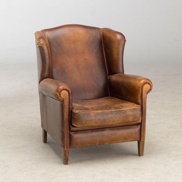 1930s Leather Club Chair