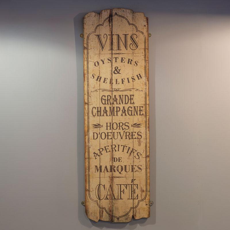Vins sign