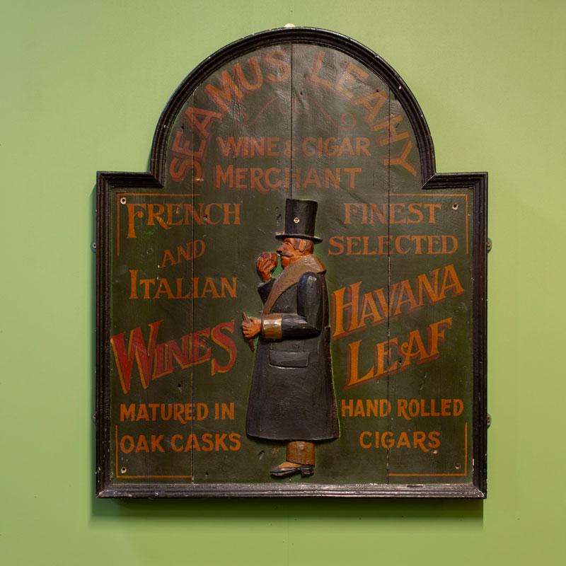 Seamus Leahy timber sign
