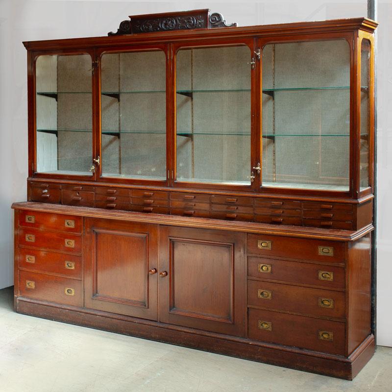 Mahogany Jeweller's Cabinet